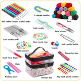 105-Piece Crochet Kit Starter Set