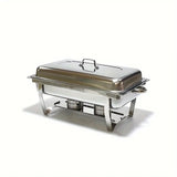 11L Chafing Dish Buffet Set Stainless Steel Food Warmer Catering Chafing Server Dish