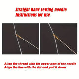 12pcs Hand Sewing Needles