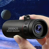 2000X25 High-Power HD Portable Magnifier Monocular Telescope