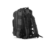 25L Black Oxford Fabric Backpack Daypack Travel Gear Outdoor Adventure