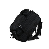 25L Black Oxford Fabric Backpack Daypack Travel Gear Outdoor Adventure