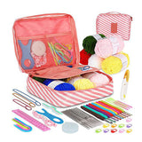 58-Piece Portable Crochet Kit