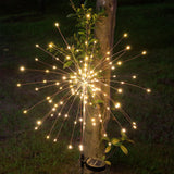 8-Mode Solar Powered LED Fireworks Fairy Lights