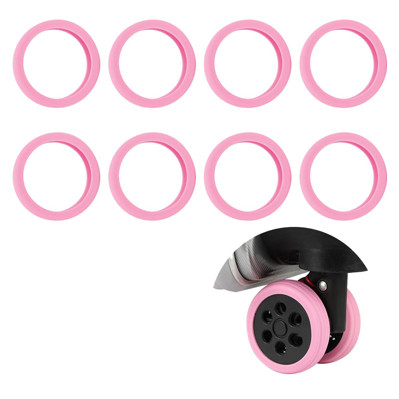 8Pcs Luggage Suitcase Wheels Protective Cover