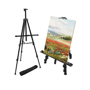 Adjustable Aluminium Tripod Easel Display Stand with Height Adjustment