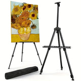 Adjustable Aluminium Tripod Easel Display Stand with Height Adjustment