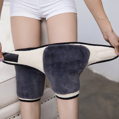 Cashmere Knee Braces Thicken Adjustable Soft Leg Warmer