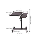 Adjustable Laptop Table Desk Portable Bed Tray Stand Foldable Ergonomic Lap Desk