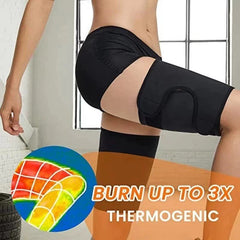 Unisex Adjustable Sauna Thigh Sweat Bands Shaping Leg Sleeves ﻿