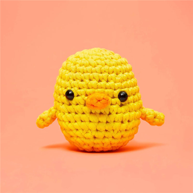 Beginner Crochet Kit with Crochet Hooks Yarn Set DIY Knitting Stuffed Animal Kit