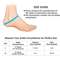 Reusable Gel Ankle Foot Ice Pack Wrap for Injuries 2pcs