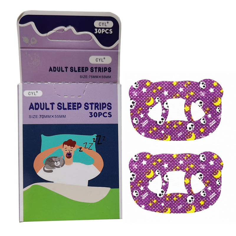 30PCs/Box Anti-snoring Stickers Mouth Correction Tape for Sleep Breathing Aid