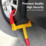 Anti-Theft Wheel Lock Clamp Adjustable Boot Trailer Car Truck Boat Towing Lock