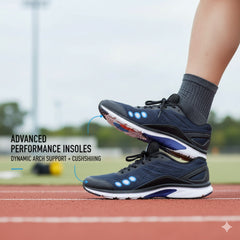 Arch Support Sports Insoles Shock Absorbing Cushioning Shoe Inserts for Men Women