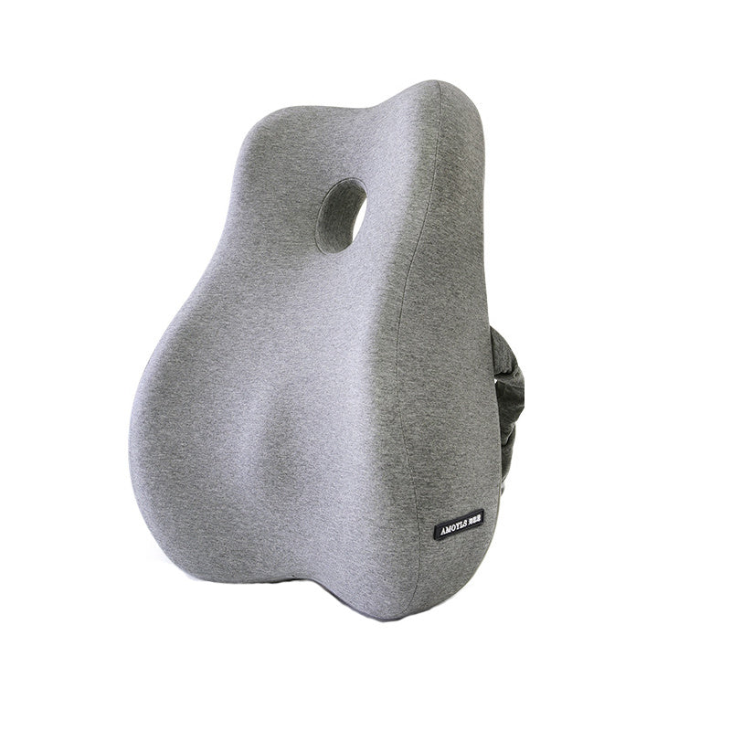 Lumbar Support Memory Foam Back Support Pillow Cover Orthopedic Backrest