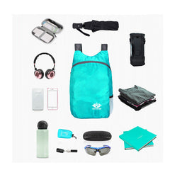 Backpack Rucksack Bag 20L Light Weight Foldable School Office Travel Camping