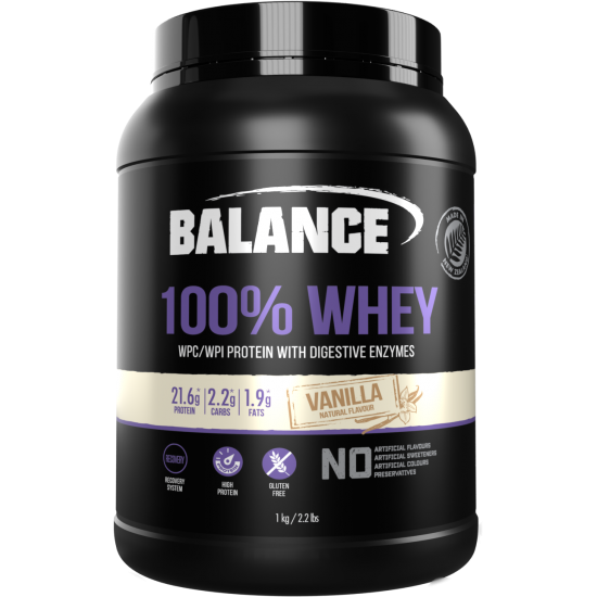 Balance 100% Whey Protein Vanilla 1 kg