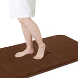 Non-Slip Bathroom Mat Absorbent Bath Rug Quick Drying Anti-Skid Washable Mat