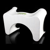 Strong Plastic Toilet Potty Stool Bathroom Foot Rest Comfort Aid White