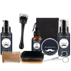 13PCs/Set Beard Grooming Trimming Set Beard Care Oil Gifts Bag