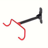 Wall Mounted Bicycle Bike Rack 15kg Capacity Folding Double Hook Bike Hanger Bracket