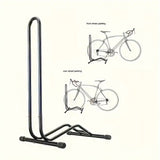 Bicycle Ground Stand Detachable Bike Rack L-Type Maintenance