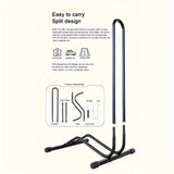 Bicycle Ground Stand Detachable Bike Rack L-Type Maintenance