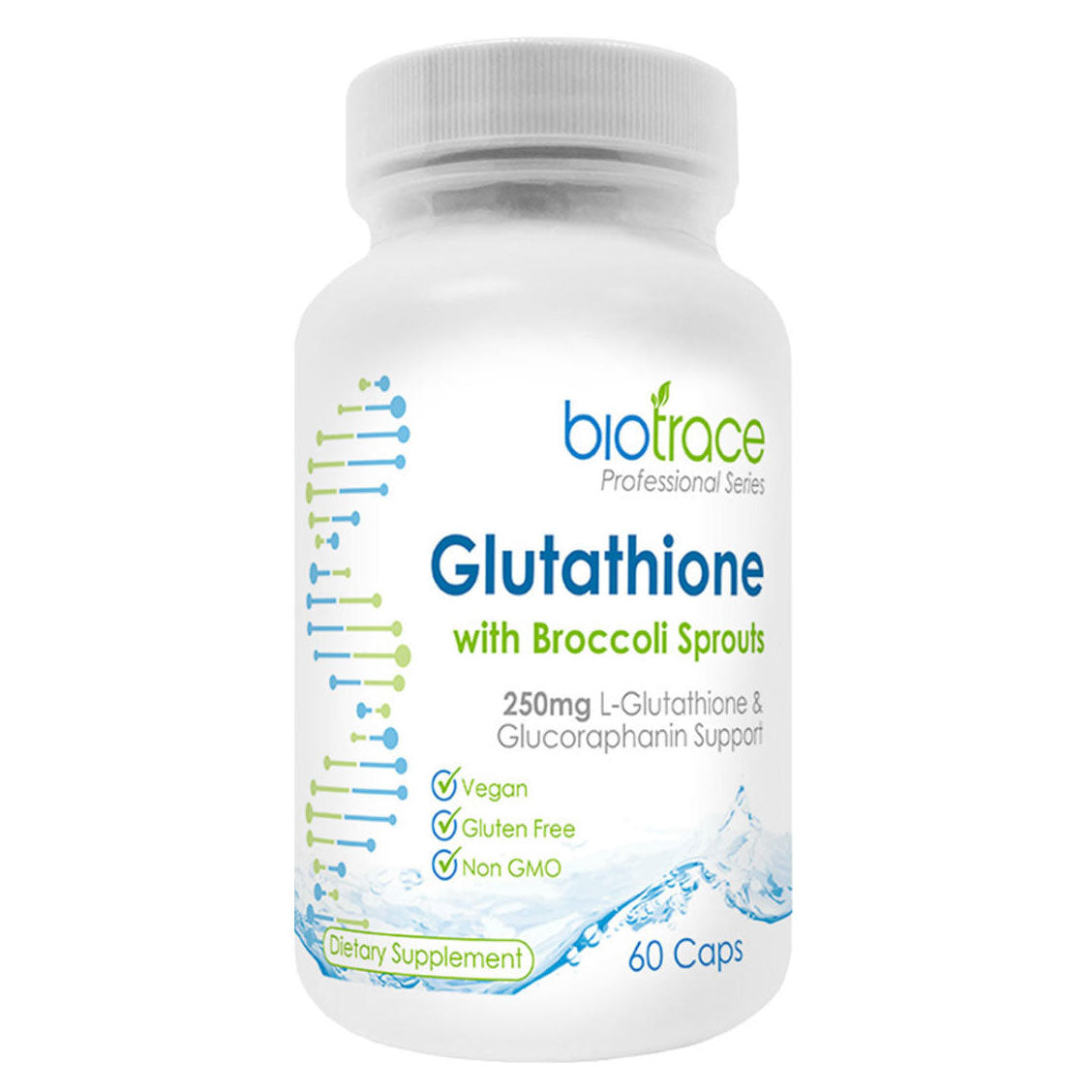 BioTrace Glutathione 250mg - 60 capsules