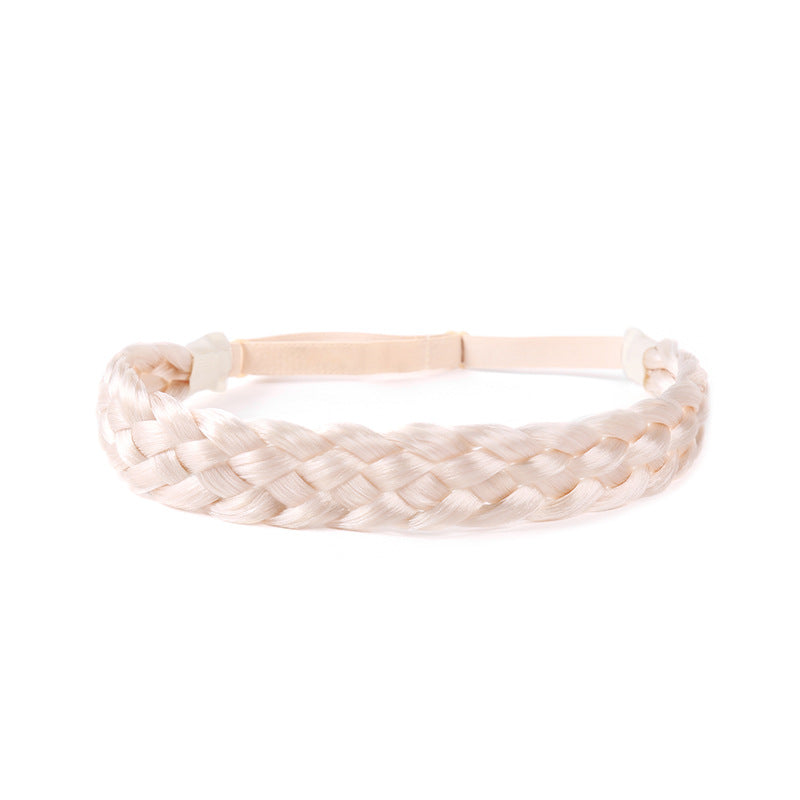 Braided Hair Band Elastic Headband Plaited Hair Wear