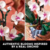 Orchid Artificial Plant Building Set with Flowers