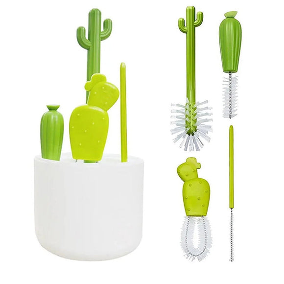 Cactus Cleaning Brush Set