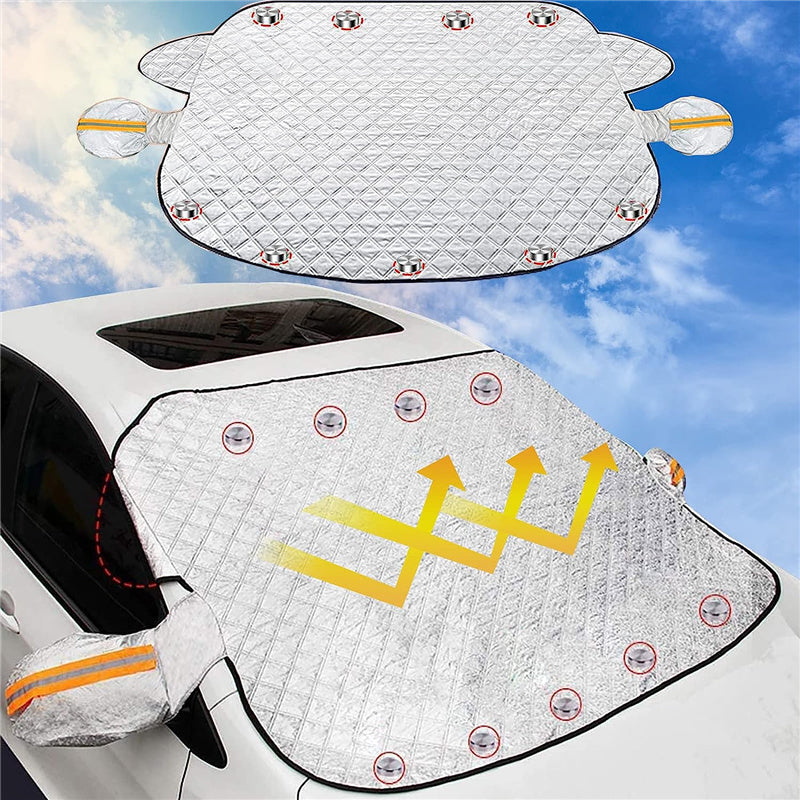 Magnetic Car Windshield Snow Winter Frost Guard Car Window Covers