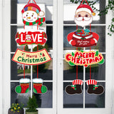 Christmas Door Hanging Banner Outdoor Indoor Holiday Decoration Merry Christmas Sign