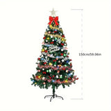 1.5M Artificial Christmas Tree Holiday Party Decor Indoor Xmas Decorations