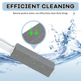 2 Packs Pumice Cleaning Stone Brushes with Extra Long Handle