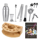 12PCS  Stainless Steel Shaker Professional Bar Tools Mixology Set