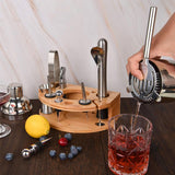 12PCS  Stainless Steel Shaker Professional Bar Tools Mixology Set