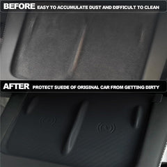 Center Console Wireless Charger Anti-Slip Silicone Mat for 2023 2022 2021 Tesla Model 3 Model Y