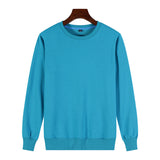 Unisex Oversized Lightweight Crewneck Sweatshirts Long Sleeve Loose Fit Soft Pullover Top