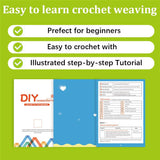 Beginner Crochet Kit 4-Pattern Cactus Plants Crochet Starter Kit