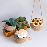 Crochet Plants Starter Kit - 4 Patterns Beginner Set