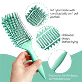 Curl Defining Vented Hair Styling Brush Comb