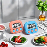 Digital Kitchen Timer Countdown Cooking Teaching Aid Loud Alarm