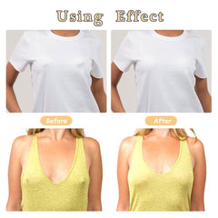 20PCs Disposable Nipple Covers Invisible Breast Lift Tape Stickers