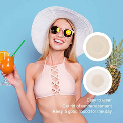 20PCs Disposable Nipple Covers Invisible Breast Lift Tape Stickers
