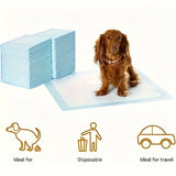 0/40/50/100pcs Disposable Puppy Training Pee Pads Toilet Mats Pet Cage Liners