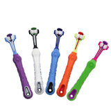 3-Sided Toothbrush Dog Toothbrush Cleaning Mouth Pet Dental Care