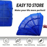 Drying Rack Folding Fish Mesh Foldable Multi-Layer Nylon Hanging Net