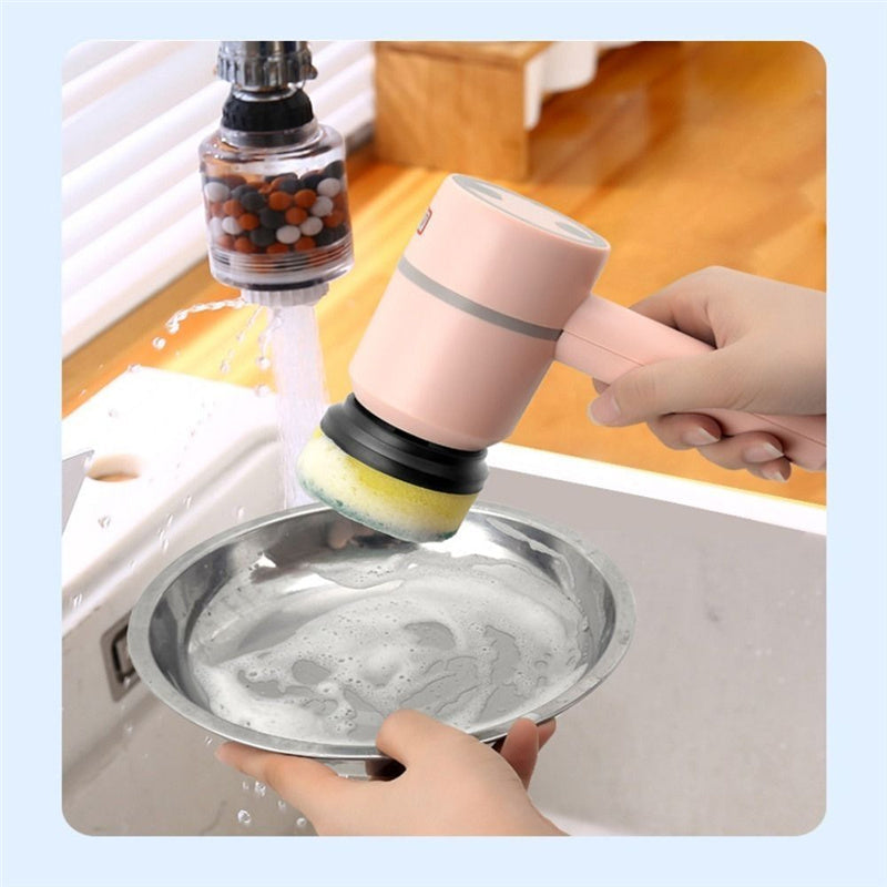 Wireless USB Household Washing Tools Dishwashing Brush Electric Cleaning Brush